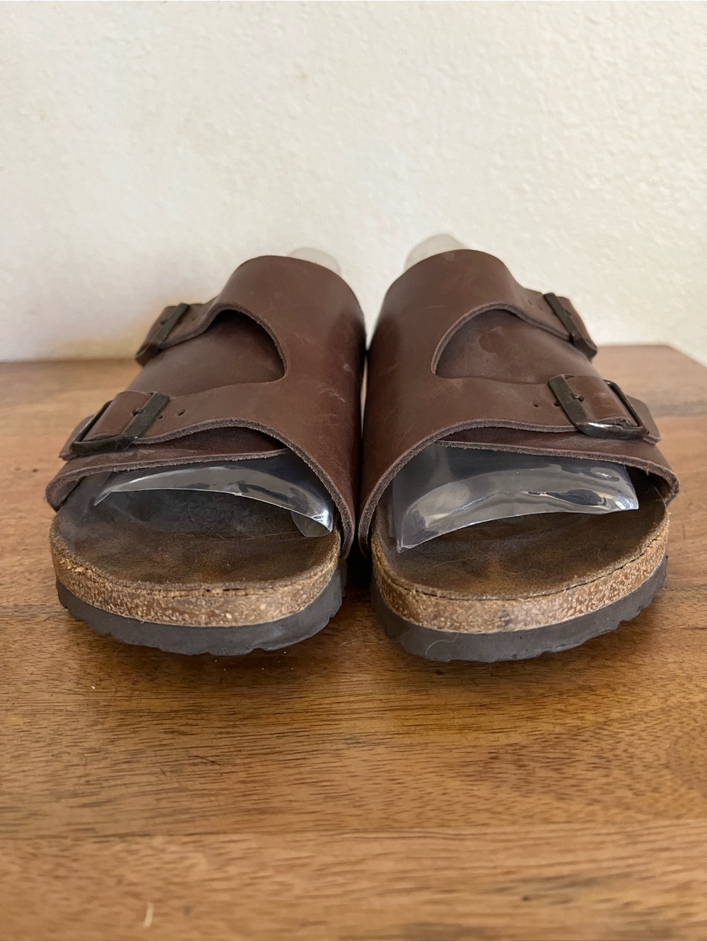 Birkenstock Unisex Zurich Oiled Leather Habana Sandals Size 42 L11-11.5 M 9-9.5 - Picture 5 of 14